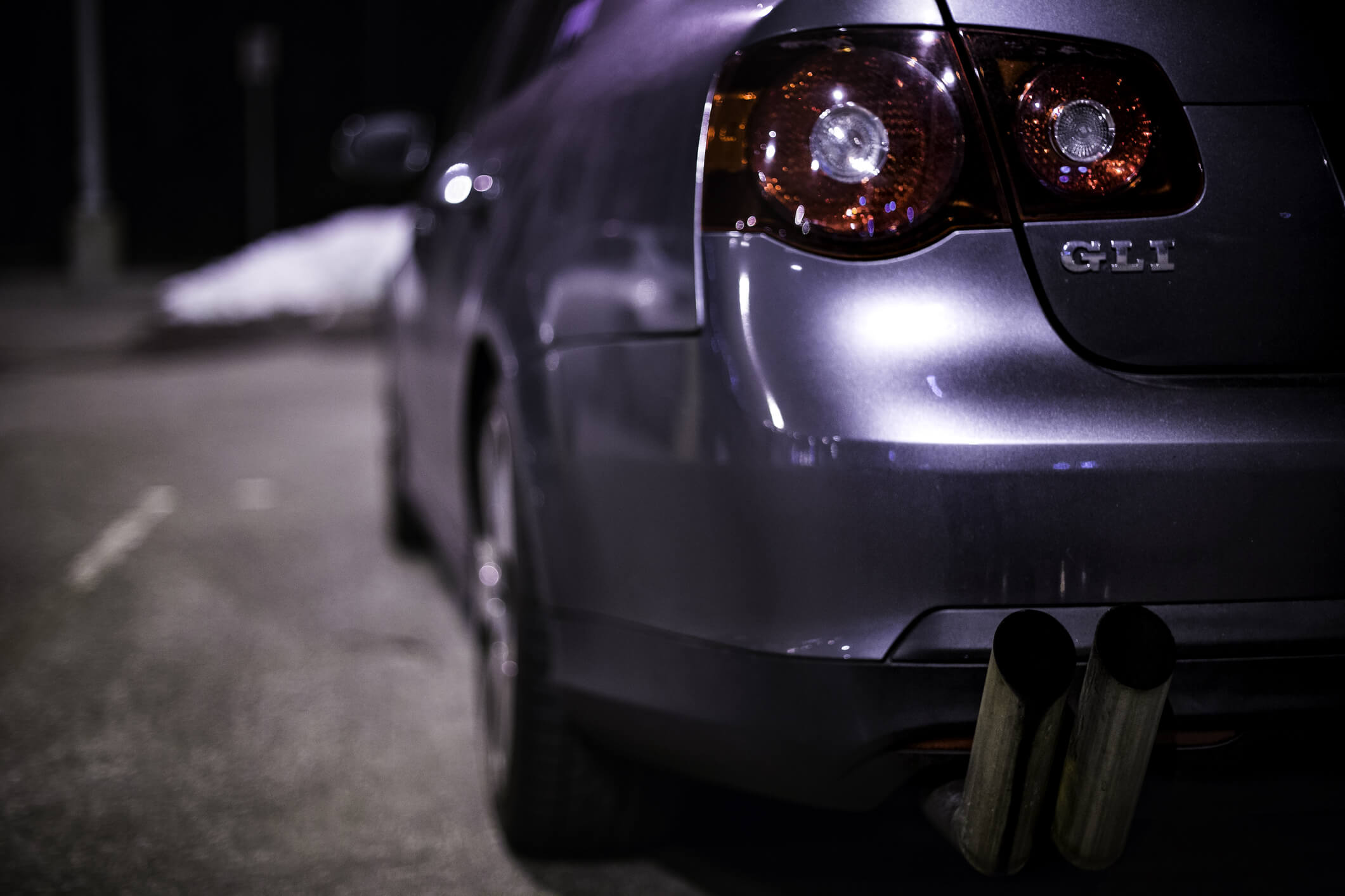 Signs of muffler bracket failure in Volkswagen vehicle inspected at All European Auto Repair Las Vegas in Las Vegas Nevada